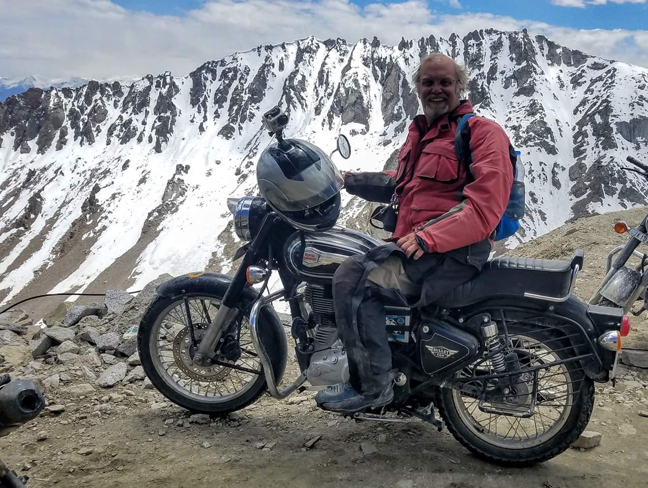 Brian Diver on Ride The Himalayas Trip