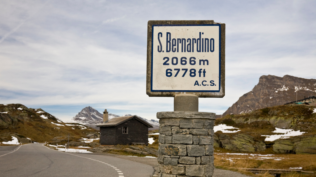 San Bernardino Pass, Switzerland
